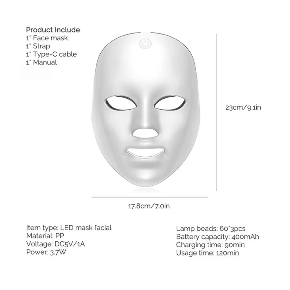 LED Facial Glow Mask