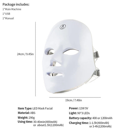 LED Facial Glow Mask